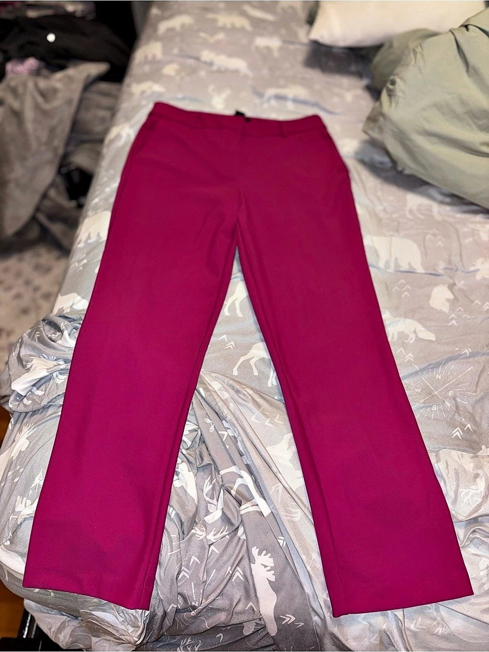 Christian Siriano Wide Leg Pants in Pink Size 8 Like New